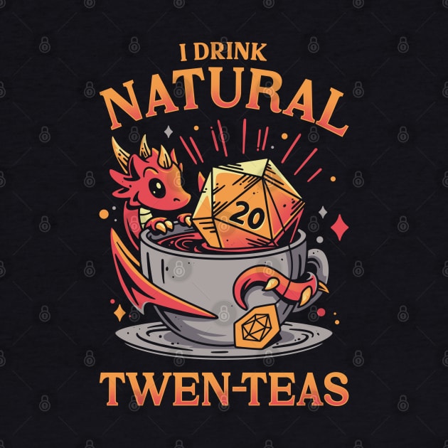 D20 Tea Time - Roleplayer Drink by Snouleaf